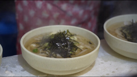 Have you ever tried this Korea noodles ? (Kalguksu)