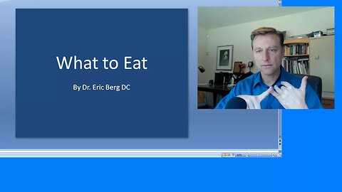 Eric Berg Live Stream Test - I think we finally figured this out