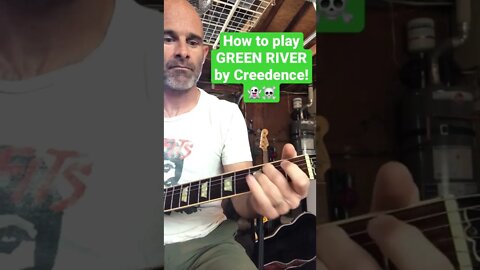 How to play Green River by Creedence Clearwater Revival on guitar!