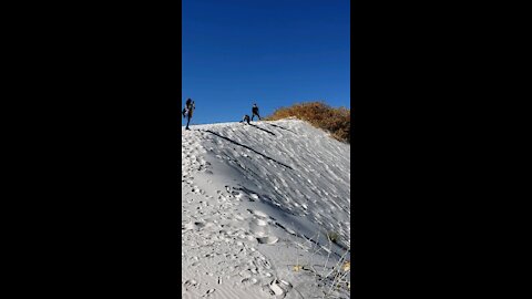Desert Sand Hill Roll At White Sands National Park