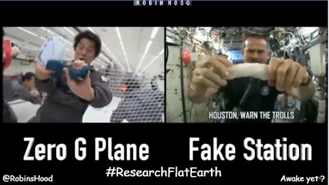 The Zero G Space Station over a Flat Earth ~ DITRH