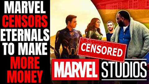 Marvel CENSORS Eternals For Middle East Release For More Money After Hypocritical Virtue Signal