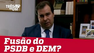 Rodrigo Maia: ‘Doria pode ser o candidato do DEM em 2022’