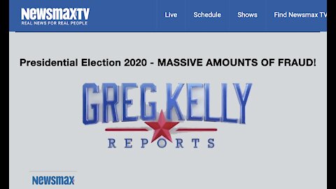 Greg Kelly Reports - MASSIVE AMOUNTS OF EVIDENCE OF FRAUDULENT ELECTION IN PA.