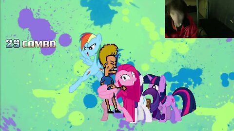 My Little Pony Characters (Twilight Sparkle, Rainbow Dash, And Rarity) VS Beavis In An Epic Battle