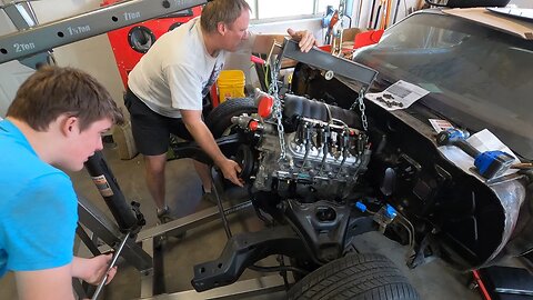 Installing The LS3 Engine And 4L70E Transmission In A 1980 Camaro