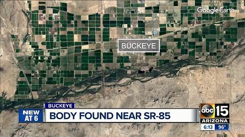 Body found on side of SR-85 near Buckeye