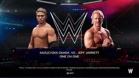 WWE 2k24 Kazuchika Okada vs Jeff Jarrett