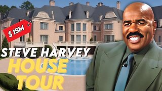 STEVE HARVEY | HOUSE TOUR | Steve Harvey's $15 Million Atlanta Mansion Tour