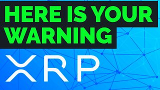 XRP Ripple this is your WARNING, HAVOC TO COME...