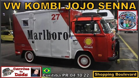 VW Kombi JOJO SENNA Mclaren Marlboro 1988 Carrões Dudu Curitiba Brasil @Familia FeliZciano 04/10/22