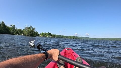 Kayaking at Lake Massawippi