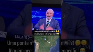 Lula mente sobre ter feito ponte em debate