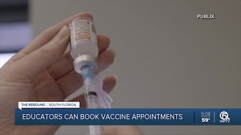 School employees now eligible for Publix COVID-19 vaccine appointments