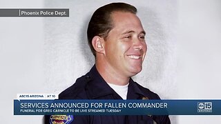 Services announced for fallen commander