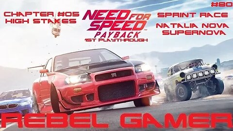 Need for Speed Payback - Sprint Race: Supernova (#80) - XBOX SERIES X