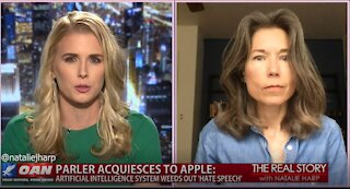 The Real Story - OAN Parler Censored on Apple with Amy Peikoff