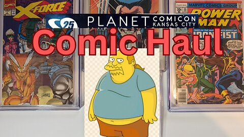 Planet Comic Con Comic Book Haul