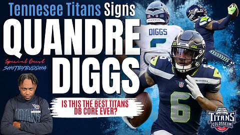 Quandre Diggs Signs with the Titans: Is This The Best Titans DB Core Ever?