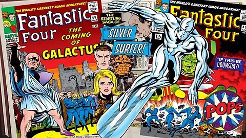 Who is the Silver Surfer: FANTASTIC FOUR #48-50 - Coming of Galactus