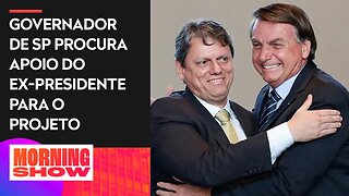 Tarcisio se encontra com Bolsonaro para discutir reforma tributária