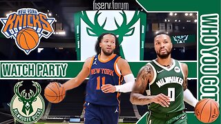 NYC Knicks vs Milwaukee Bucks | Live watch party Stream | NBA 2023 In-Season Tournament