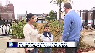 Mother outraged after 5-year-old breaks both arms at metro Detroit elementary school