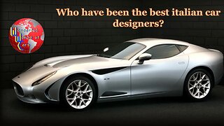 Who have been the best Italian car Designer? (I)