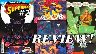 SUPERMAN issue #2 REVIEW | The Night of The Parasite!