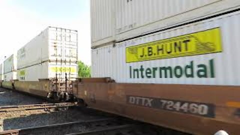 Norfolk Southern Intermodal Train from Marion, Ohio July 21, 2020