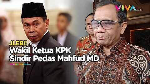 PEDAS! Wakil Ketua KPK Bungkam Mulut Mahfud MD Soal Rp349 Triliun