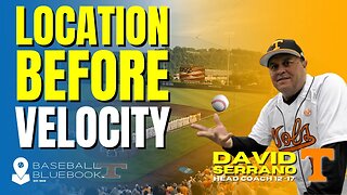 Why is location more important than velocity for pitchers?