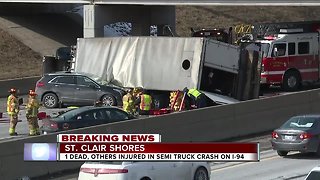 Driver killed in semi-truck crash