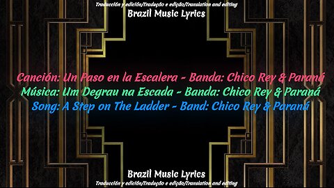 Brazilian Music: A Step on The Ladder - Band: Chico Rey & Paraná