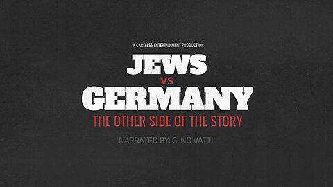 Jews vs Germany - The Other Side Of The Story (Short Documentary)