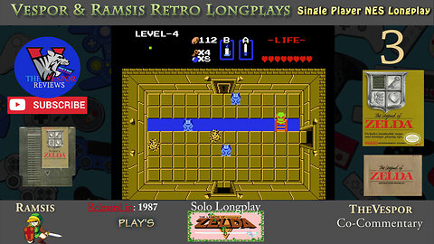 The Legend of Zelda | NES | Full Retro Playthrough and Longplay | Episode #3