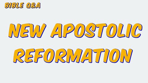 Please explain why the New Apostolic Reformation (NAR) is unbiblical.