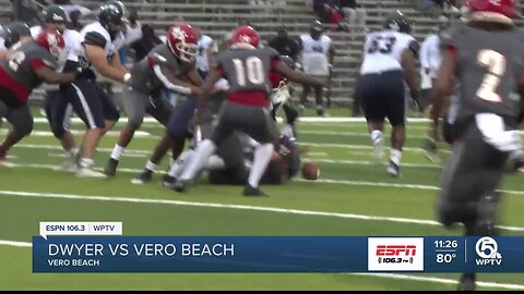 Vero Beach gets 49-0 shutout over Dwyer in Kickoff Classic