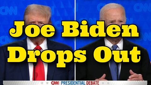 Joe Biden Drops Out