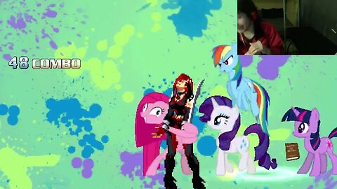 My Little Pony Characters (Twilight Sparkle, Rainbow Dash, And Rarity) VS BloodRayne In A Battle