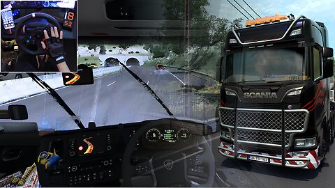 Delivery of High-Tech Devices (45 T) in France | Euro Truck Simulator 2 | Logitech G29 Gameplay