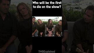 Fear the Walking Dead 2016 - Cast makes Predictions on Who will Die First