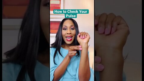 How to Check Your Pulse 💓. #shorts