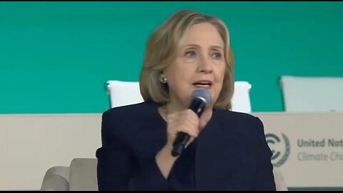 Hillary Clinton: Climate Change Is Killing People