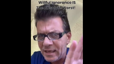 Willful Ignorance IS The Absolute Worst! Tony, AetherMedia22 ⛔SEE DESC⛔