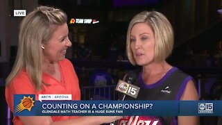 'You only live once': Valley teacher enjoying Suns history at the NBA Finals
