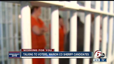 Talking to voters, Democrat Marion County Sheriff candidates before May primary