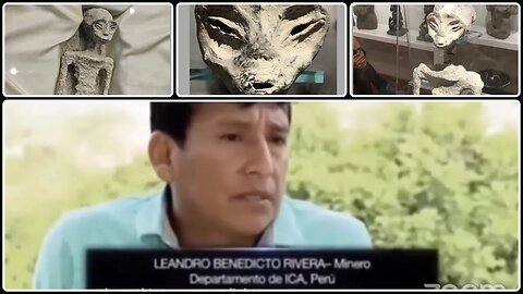 The grave robber Leandro Benedicto Sarmiento Mario the man that discovered the Nazca Aliens