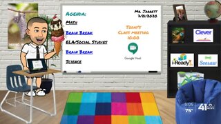Teachers prepare virtual classrooms