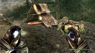Skyrim Going with magic to defeat the enemies